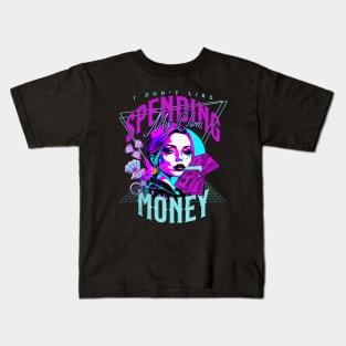 I don't like spending my own money Kids T-Shirt